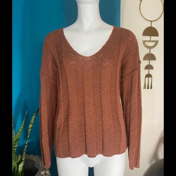 Hippie Rose Sweaters - Hippie Rose Women's Sweater Dusty Copper